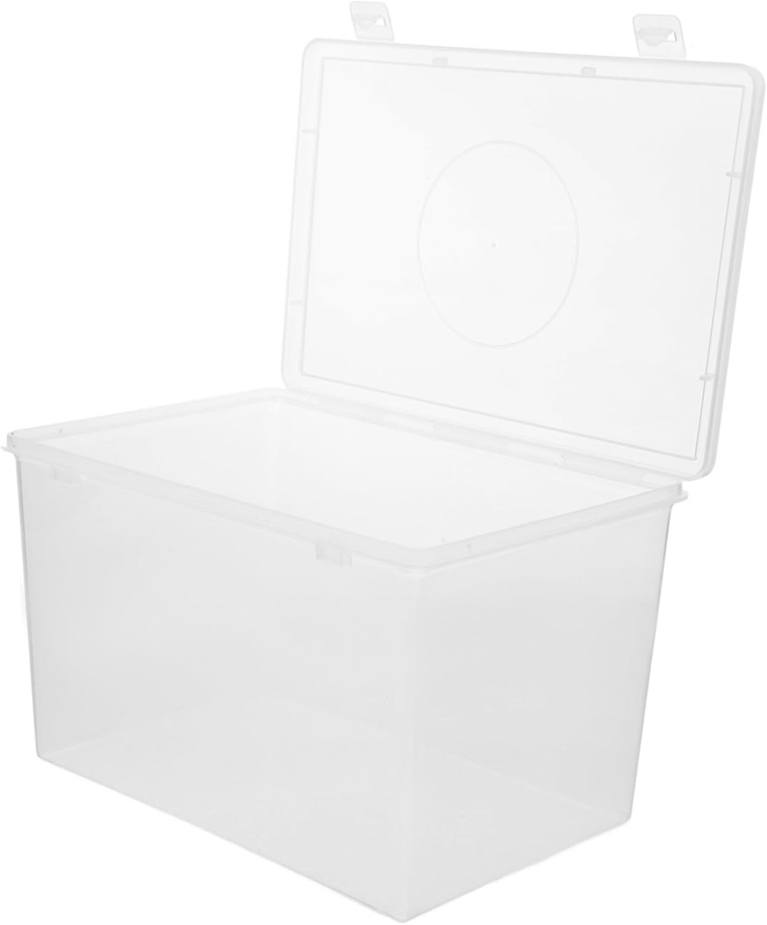 Transparent Bread Container with Dispenser Function Airtight Storage Box for Homemade Breads and Cakes Organizer for Kitchen Countertop and Pantry