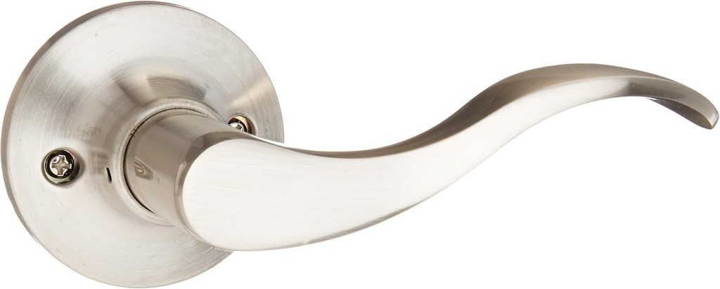 Constructor CON-PRE-SN-DM-R Prelude Dummy Right Lever Door Lock with Knob Handle Lockset, Satin Nickel
