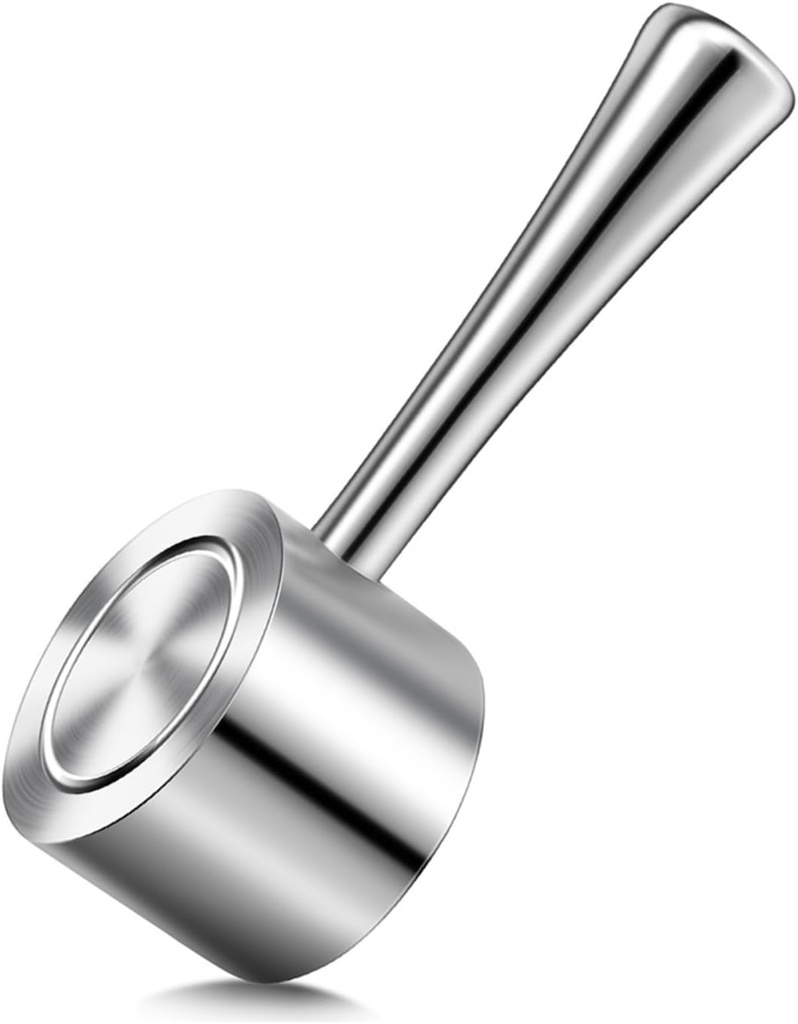 XBERSTAR Replacement Steam Lever for Breville sage BES870/875/876 Espresso Coffee Machine Steam Lever Stainless Steel Steam ButtonAccessories (Silver)