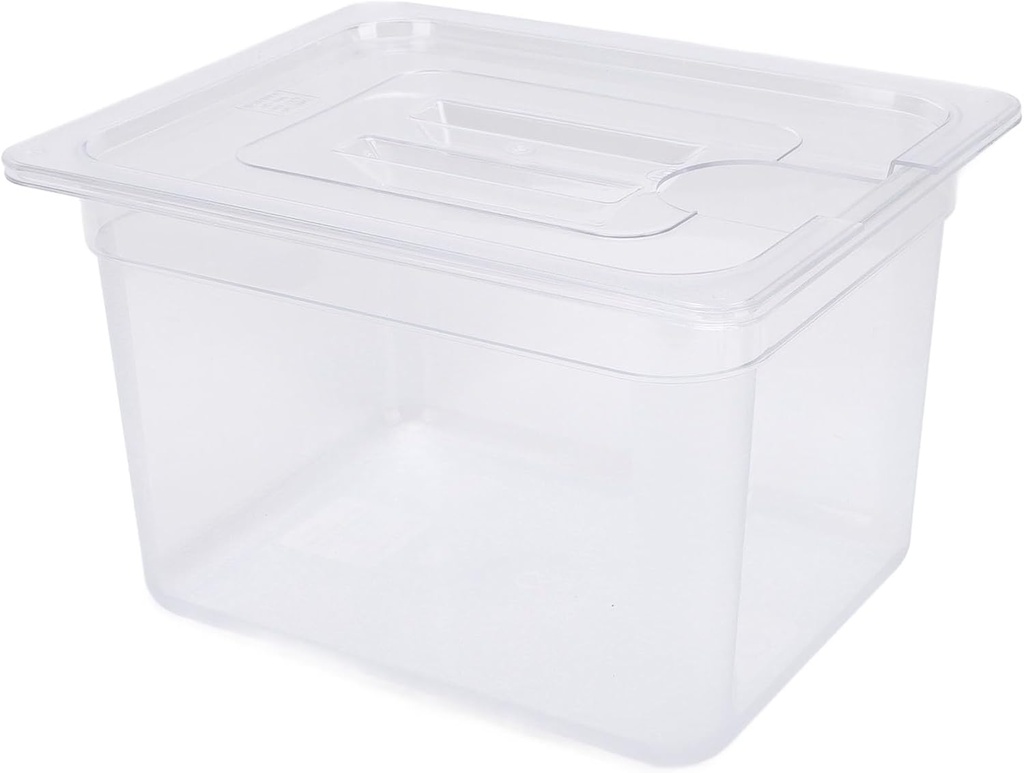 Sous Vide Kit, 12L Sous Vide Cooker Sous Vide Container with Lid for Most Slow Cookers