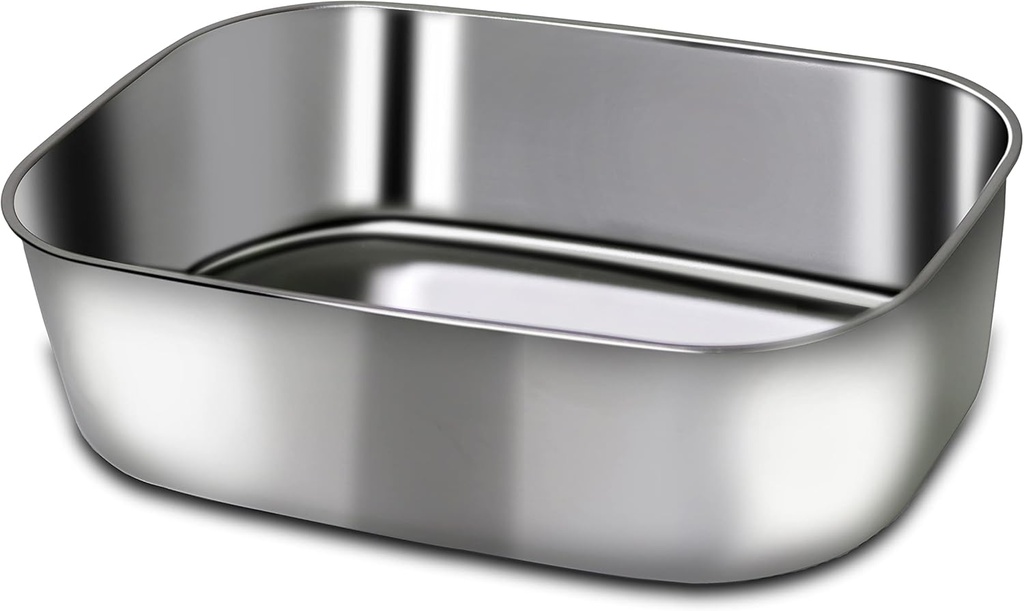 FORABEST 1.5L Upgraded Stainless Steel Inner Container, Removable Replacement Tray for Electric Lunch Box for Adults, Leakproof & Dishwasher Safe, Heated Lunch Box for Office, Travel, and Outdoor