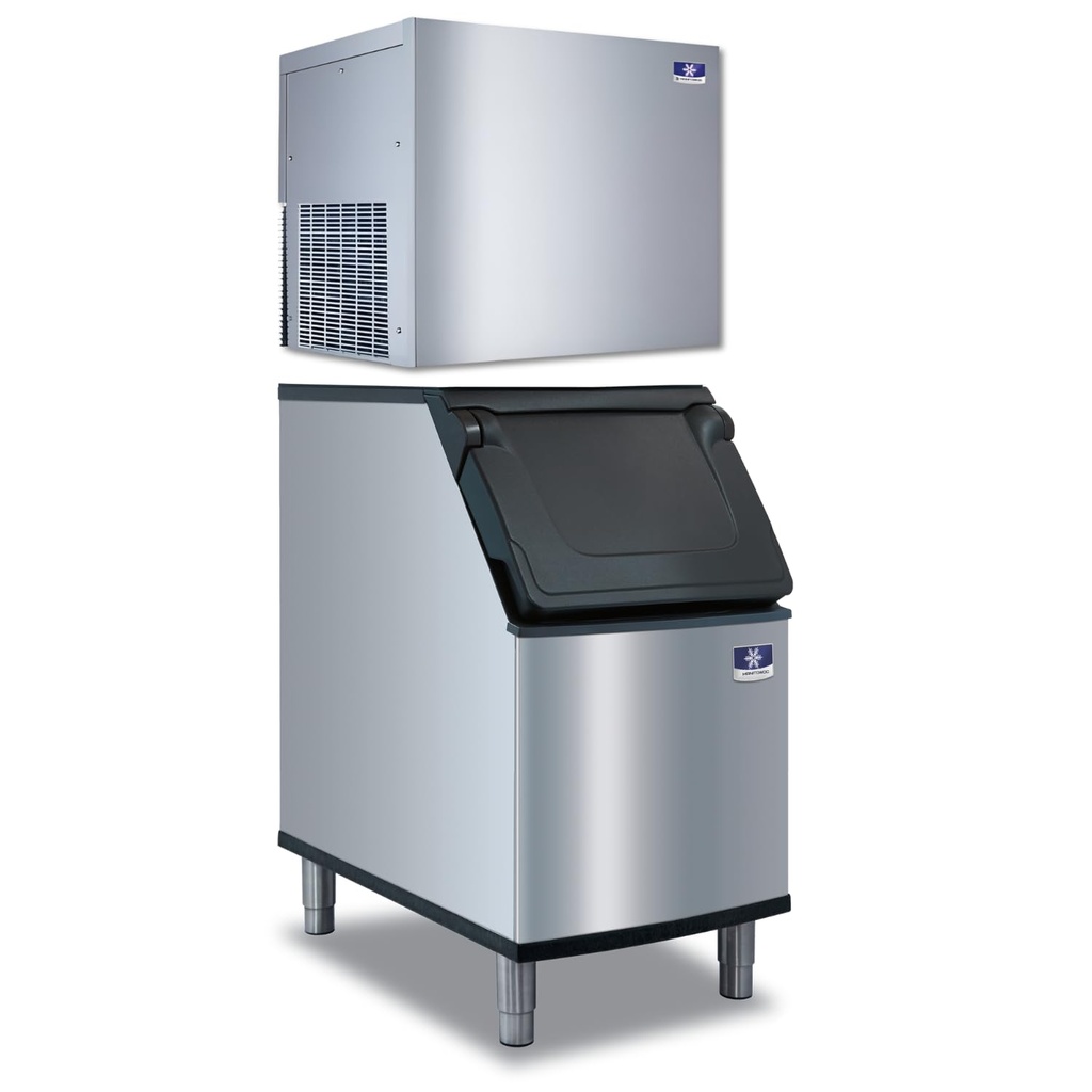 Manitowoc Commercial Flake Ice Maker with D320 Bin, 370 lb/Day Production