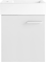 Swiss Madison Colmer 18" Single, One Cabinet, Bathroom Vanity (White)