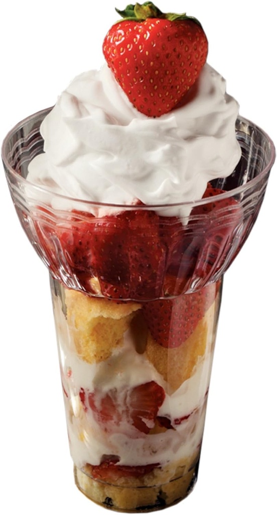 EMI Yoshi Koyal Resposables Parfait Glass, 12-Ounce, Clear, Set of 240