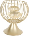1pc Holder Storage Basket for Coffee Capsules Stylish Storage Organizer for Home Use Modern Design for Kitchen and Living Room Space-saving Snack Basket