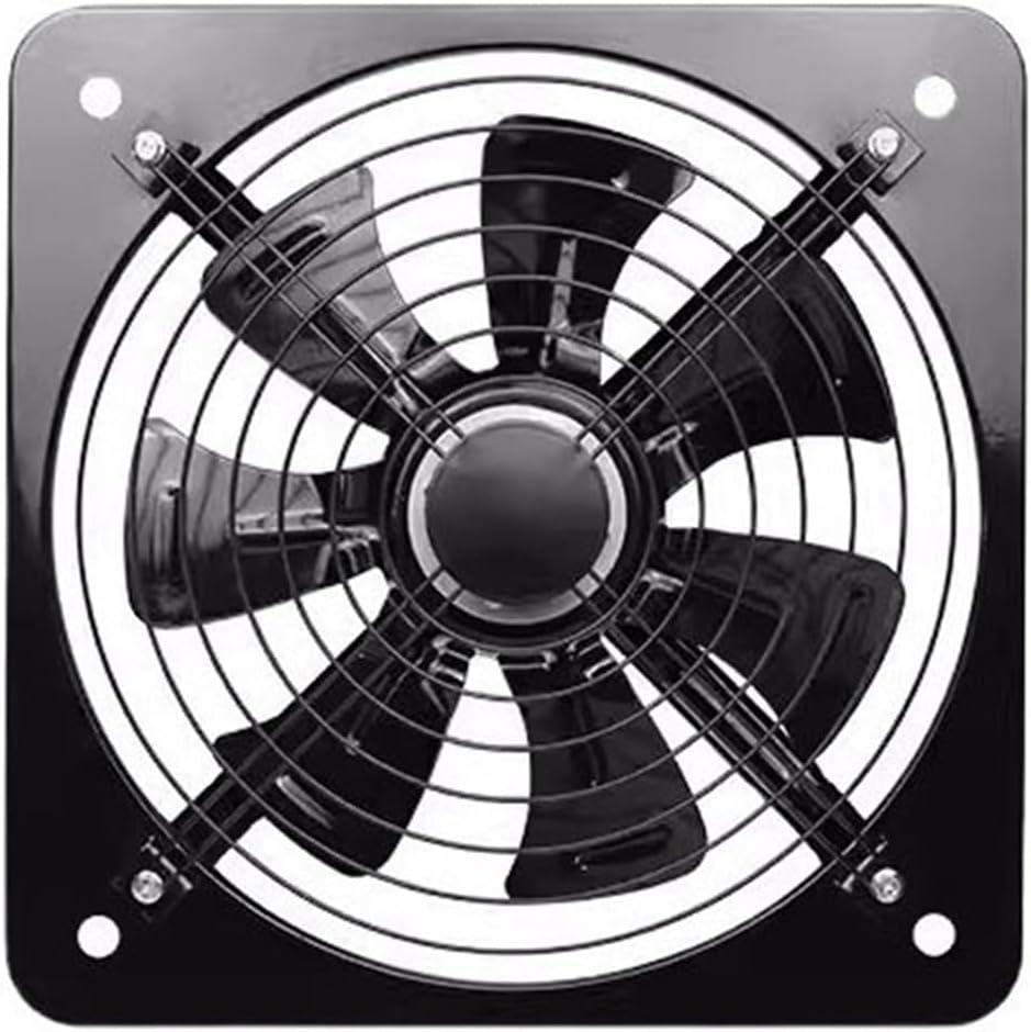 ventilation fan Kitchen Ventilating Fan Without Drilling Powerful Exhaust Fan Household Exhaust Fan Hood Window Type Industrial Exhaust Fan powerful bathroom extractor fan (One Color 10inch)