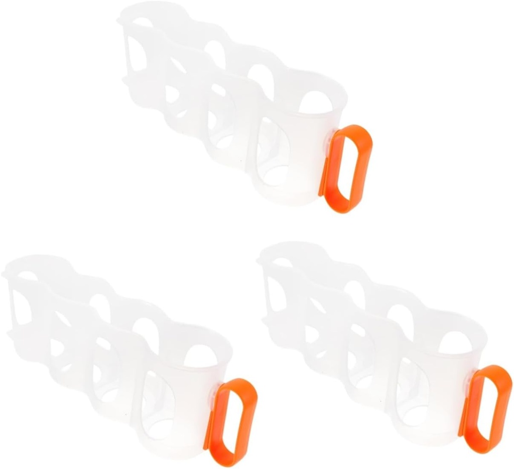 Alipis 3pcs Refrigerator Can Organizer Stackable Beverage Holder for Cans Soda Container for Efficient Kitchen Storage and Versatile Fridge