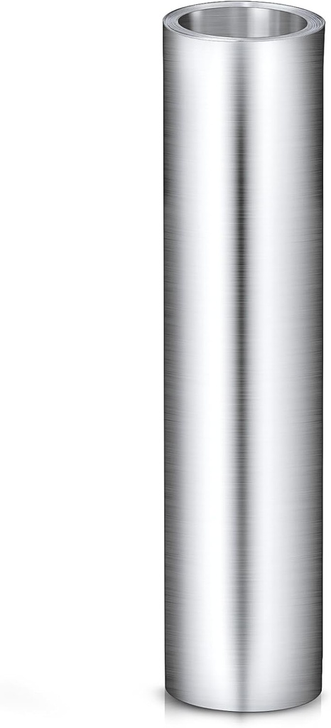 Therwen 1 Roll Aluminum Flashing Roll Roof Flashing for Sealing Windows Doors Siding Roofing Stains Moss and Mildew Prevention (14" x 10')