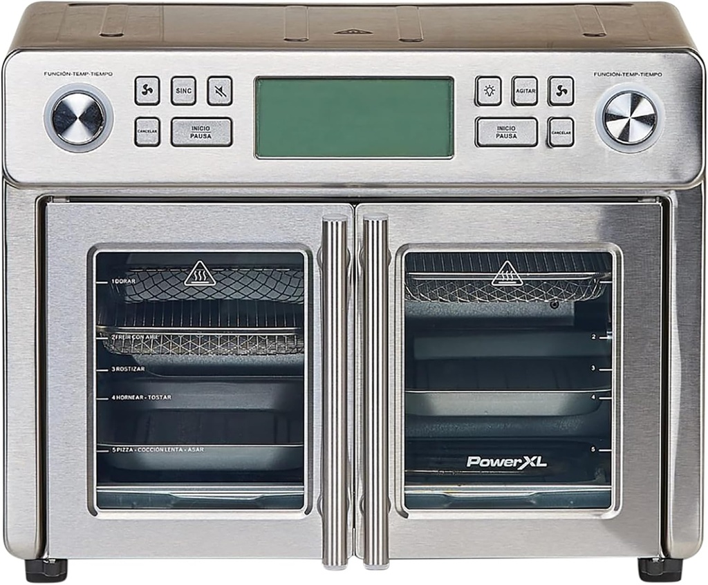 PowerXL Duplex SmartSynx Dual Zone 25-Quart Toaster Oven