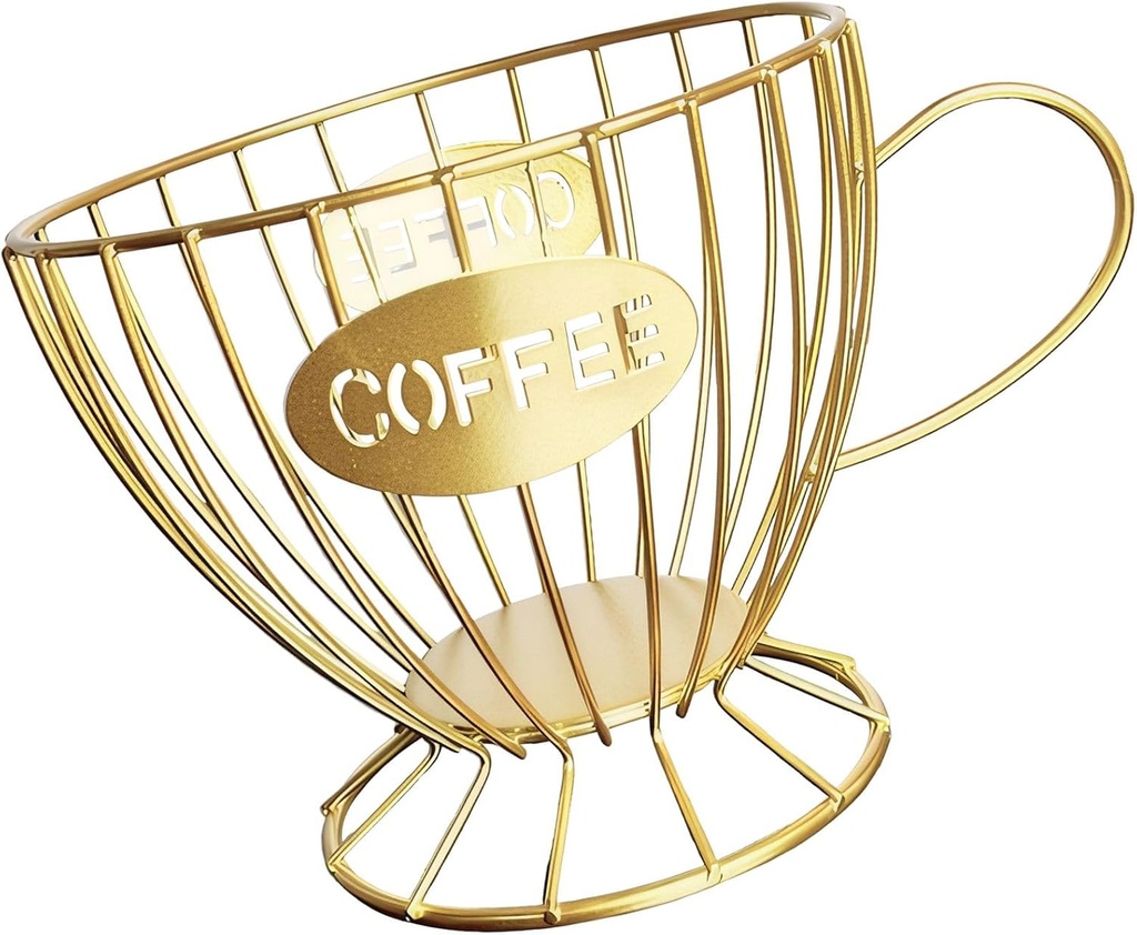 Coffee Capsule Holder Metal for Coffee Shop & Home Kitchen Storage Display Organizer