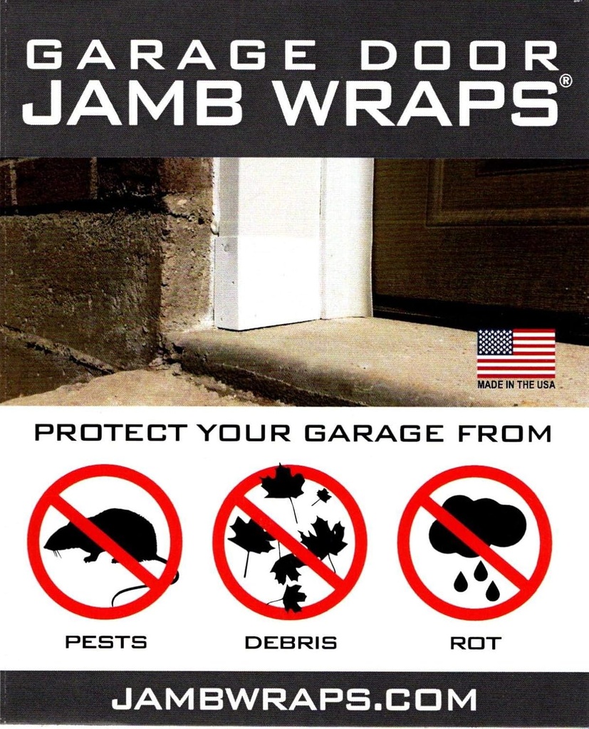 Garage Door Jamb Wraps