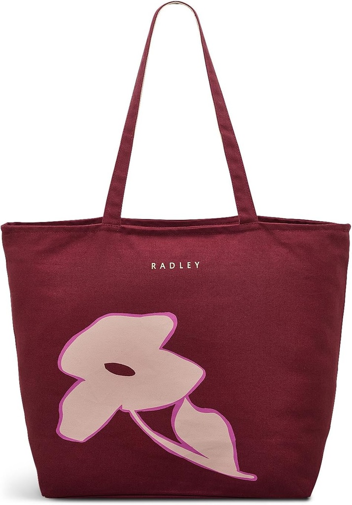 RADLEY London Responsible Large Ziptop Reusable Recycled Canvas Tote