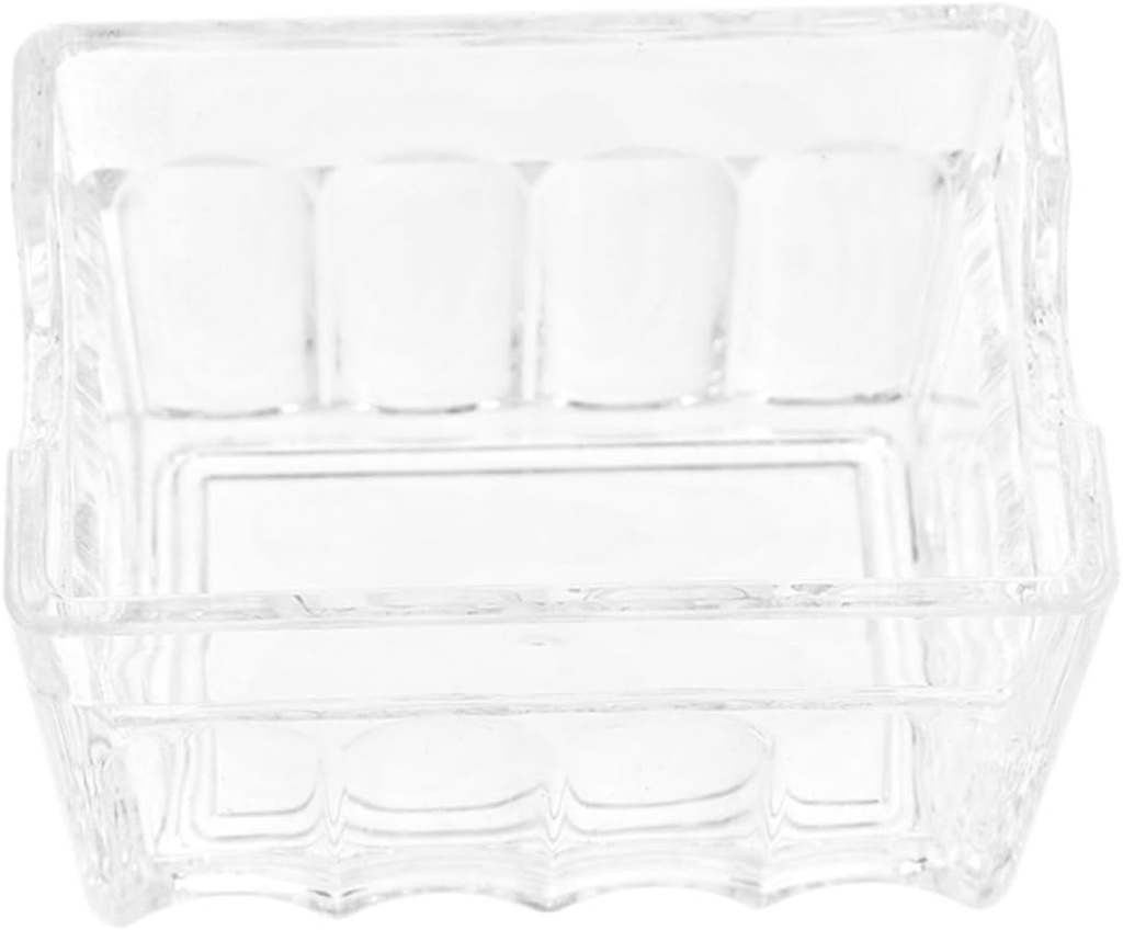 VOSAREA Acrylic Tea Bag and Coffee Packet Holder Desktop Organizer Box for Sugar Packets and Tea Bags 1-Piece Kitchen Storage Solution