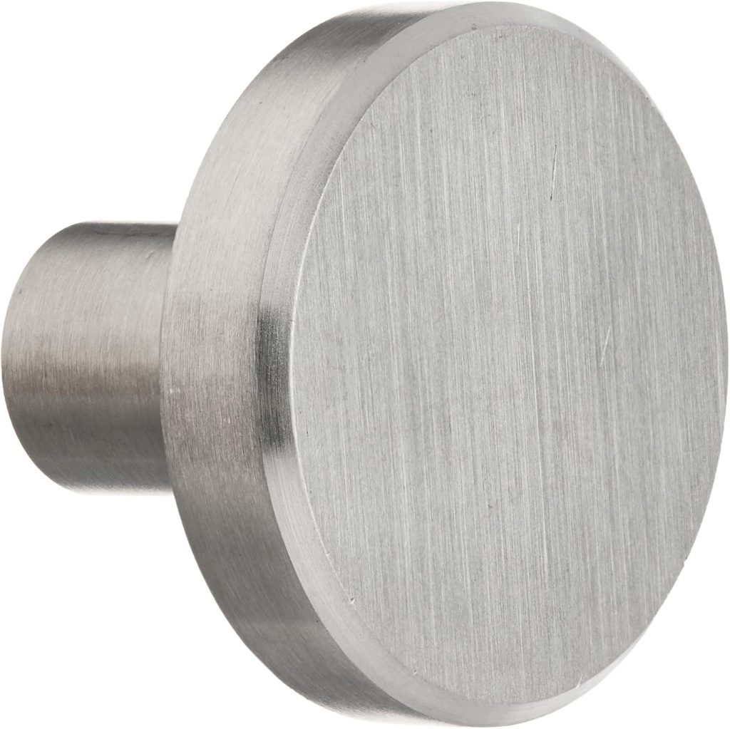 Laurey 89301 Cabinet Hardware Stainless Steel Knob, 1-1/2-Inch, Silver
