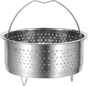 DOITOOL Steamer for Cooking, 7 Inch Stainless Steel Steamer Basket for Pot, Vegetable Basket, Food Insert, Rice Cooker Steaming for Kitchen Dim Sum Dumplings Bun