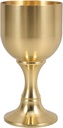 Luxshiny Multipurpose Copper Goblet Cup for Desktop Decor Elegant Drinking Vessel for Liquor Juice for Weddings and Parties