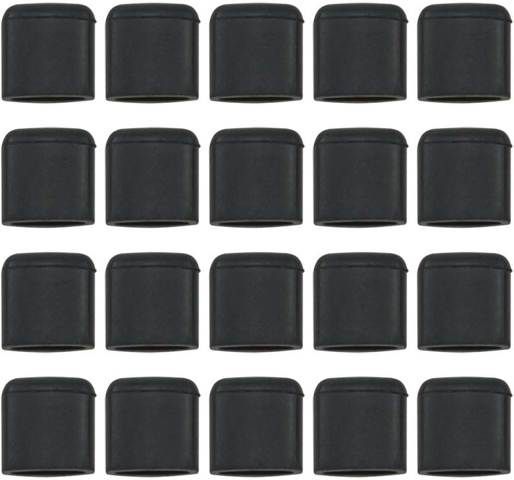 20PCS Black Premium Rubber Feet An ti-scratch Protective Cover Rubber Tips for Air Fryer Tray, Air Fryer Replacement Parts