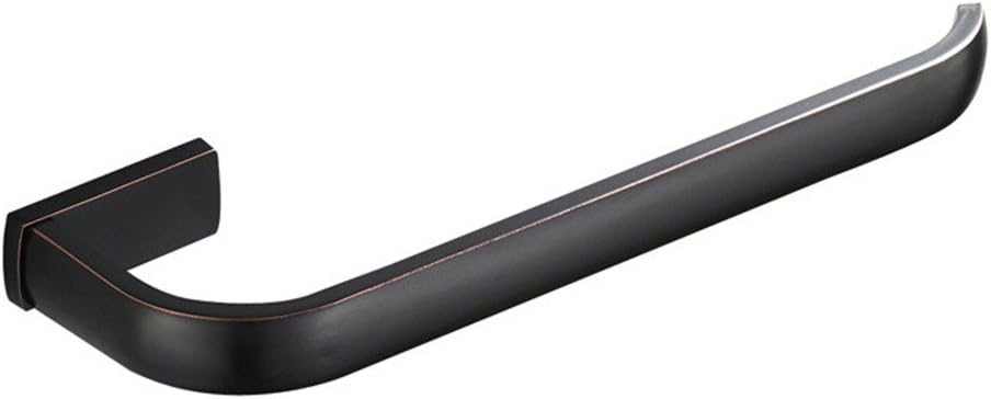 WINCASE Bronze Towel Holder, Hand Oil Rubbed Towel Bar, Brass Towel Rail Rack Ring Bathroom Accessories Wall Mounted