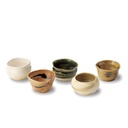Awasaka 7-1665 Five Kiln Gui Delicacy Assortment (Wooden Box)