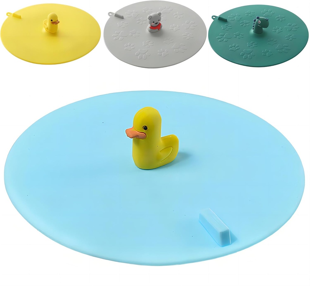 MAOYONG Bathtub Drain Cover Tub Stopper-Cute Silicone Floor Drain Cover for Bathroom, Bath Tub Drain Plug for Shower Floor, Kitchen Sink Drain Stoppers