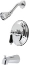 Kingston Brass KB3631PKL Duchess Tub and Shower Faucet, 7.5 x 7.13 x 5, Polished Chrome