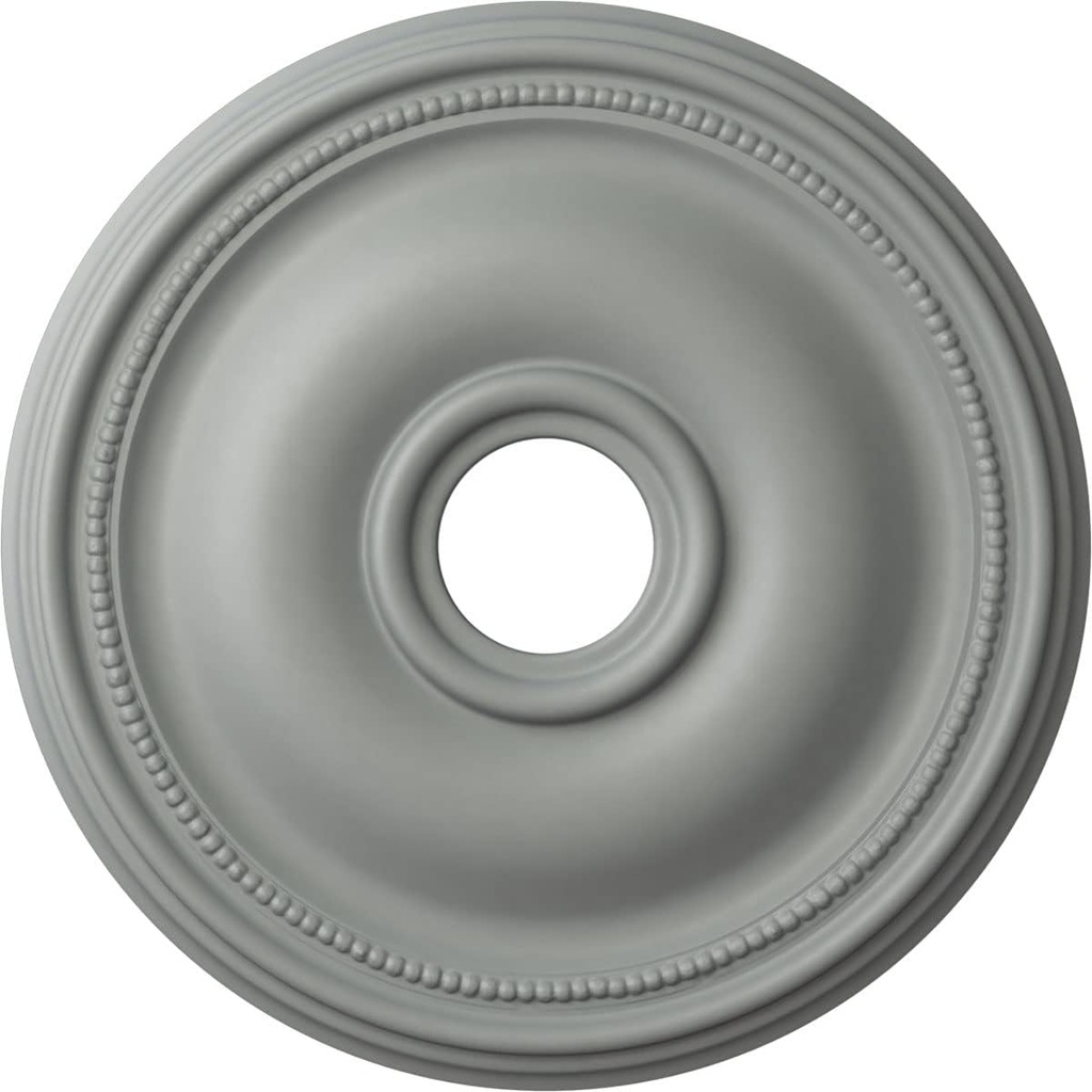 18 1/8"OD x 3 3/4"ID x 1 1/8"P Bradford Ceiling Medallion (Fits Canopies up to 4 3/8")