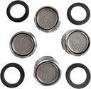 4 Pack Faucet Aerator for Bathroom Sink, 15/16-Inch Male Threads Filter With Gasket for Kitchen