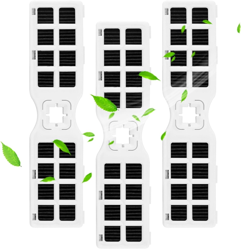 AMI PARTS Pure-Air AF-2 Air Filter Fit for Frigidaire Refrigerator frgpaaf-2 Replace FRFS282LAF FRFS2823AW FRFS2823AS GRMG2272BF PRFS2883AF PRFC2383AF Filter for Air(3-pack)