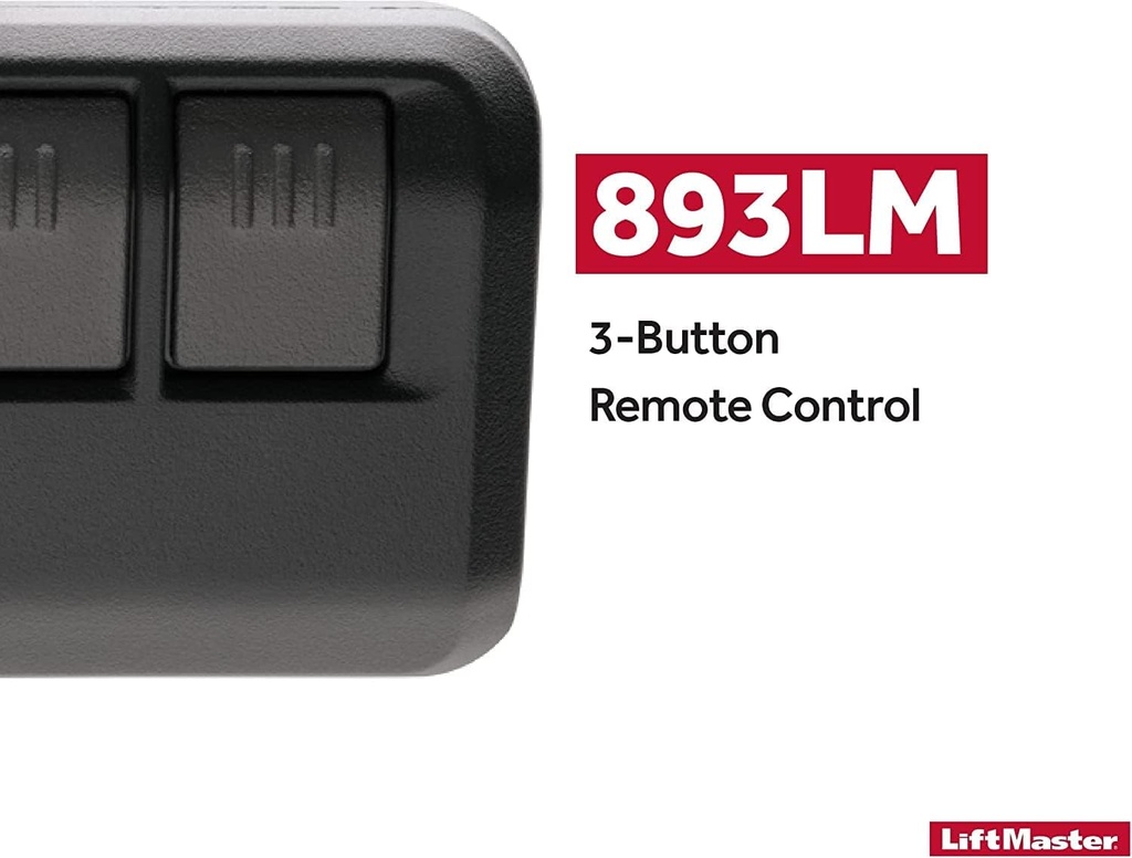 Liftmaster 893LM 3-Button Garage Door Opener Remote Control by LiftMaster
