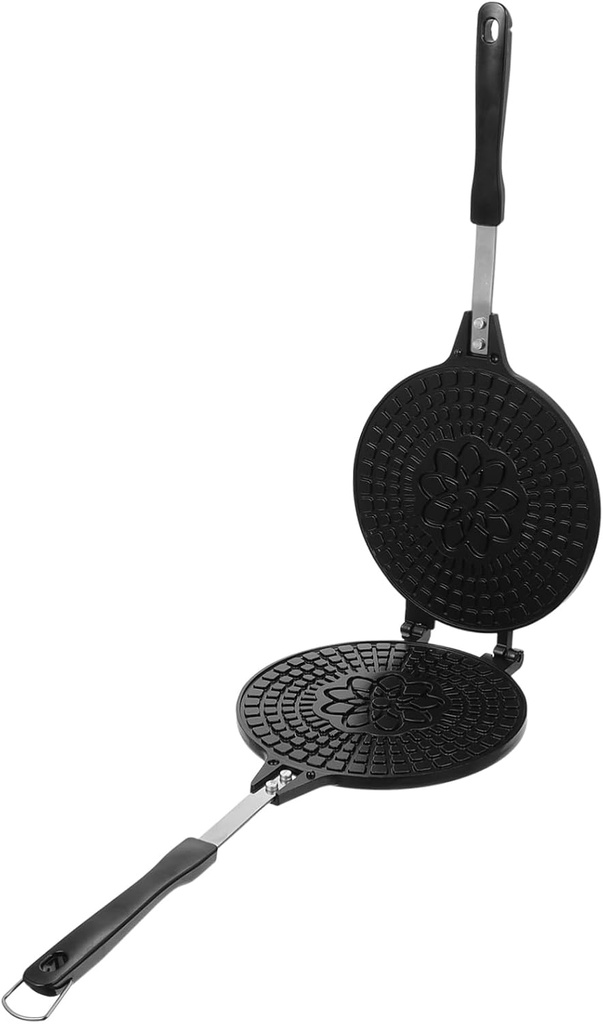 Non Stick Egg Roll Skillet Waffle Maker for Crepes and Omelets Easy to Clean Cooking Pan with Smooth Surface Multi Functional Cookware for Delicious Treats