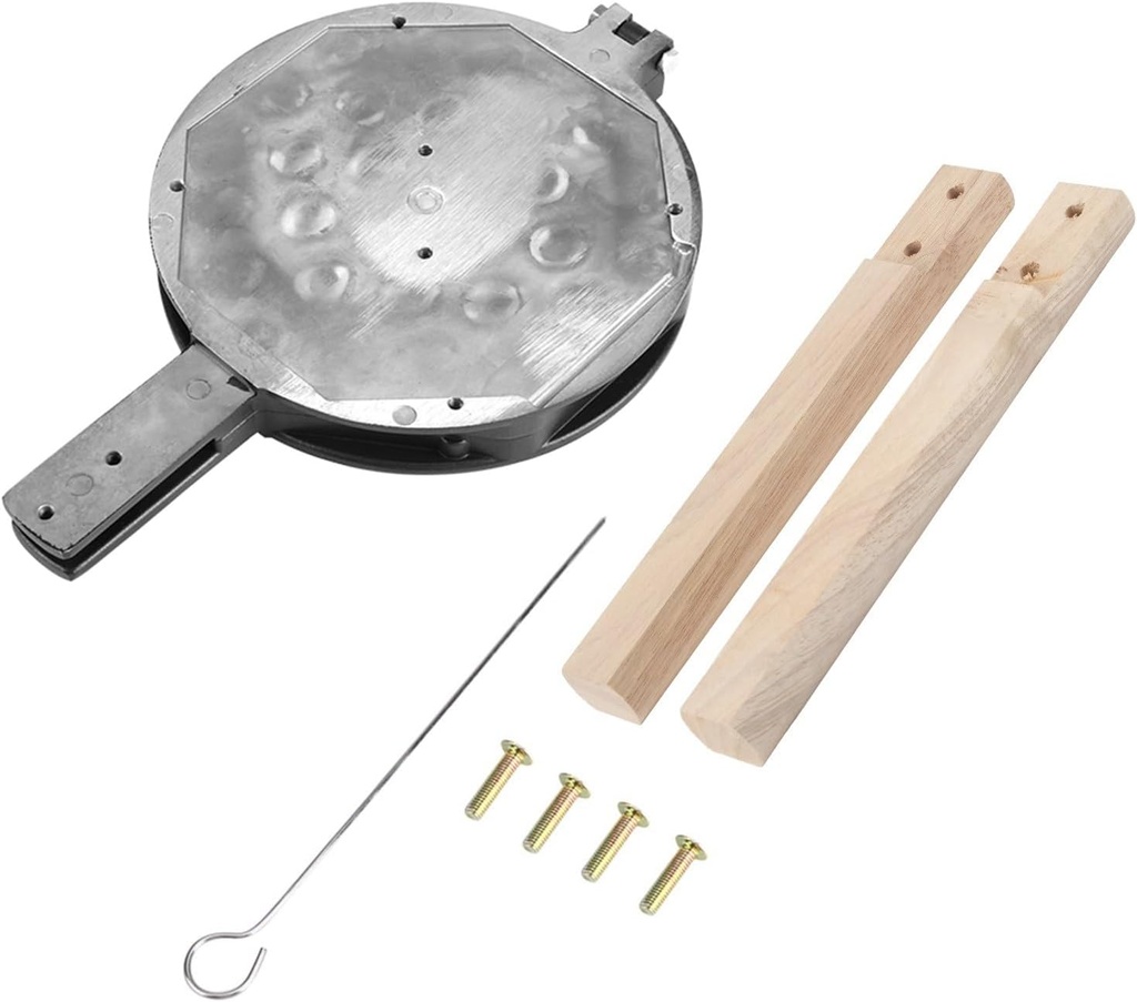 Egg Waffle Baking, Waffle Irons Baking Pan Kitchen Nonstick Egg Bubble Baking Plate Waffle Maker Pan Tool for Home Commercial Use