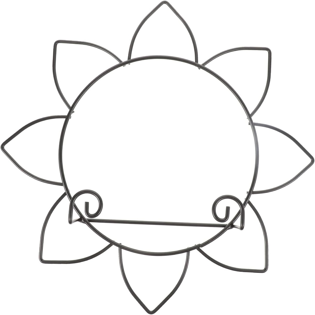 Display Shelves Iron Plate Holder for Home Wall-mounted Artwork Display Stand