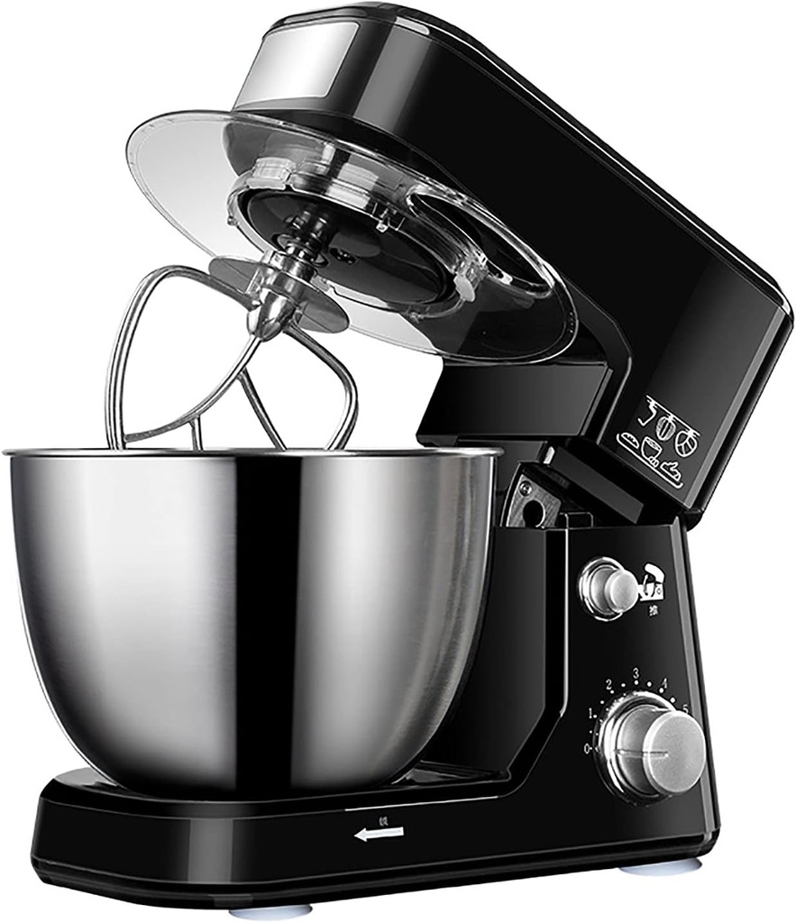 Stand Mixer 4L Kitchen Food Mixers with Dough Hook, Flat Beater, Wire Whisk for Baking, Cake, Kneading