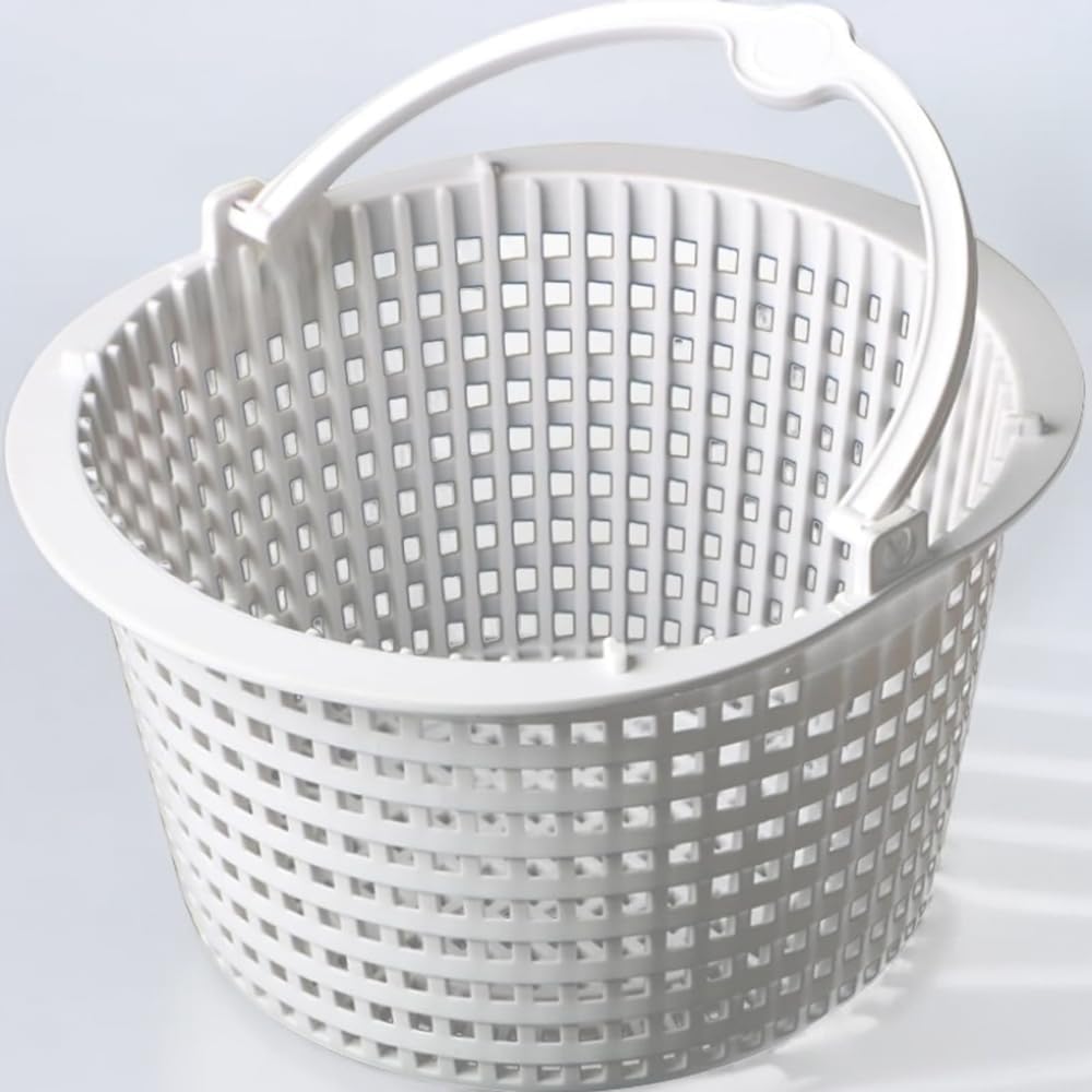 SPX1091C Basket with Handle Replacement Skimmer Basket for Hayward Automatic Skimmers SP1091LX,SP1091WM (White)