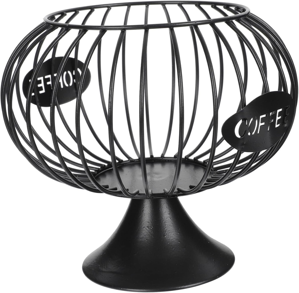 GLEAVI Creative Coffee Capsules Storage Basket Large Capacity Multifunctional Holder for Kitchen and Office Use