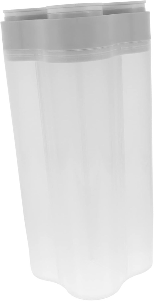 Zerodeko Airtight Multi-grid Cereal Storage Box Dry Food Container for Rice Flour and Grains Kitchen Organizer with Lid Capacity for Pantry Organization