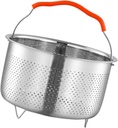 Stainless Steel Steamer Insert for Pot Steam Basket Food Steamer Steaming Basket Steaming Rack for Pot