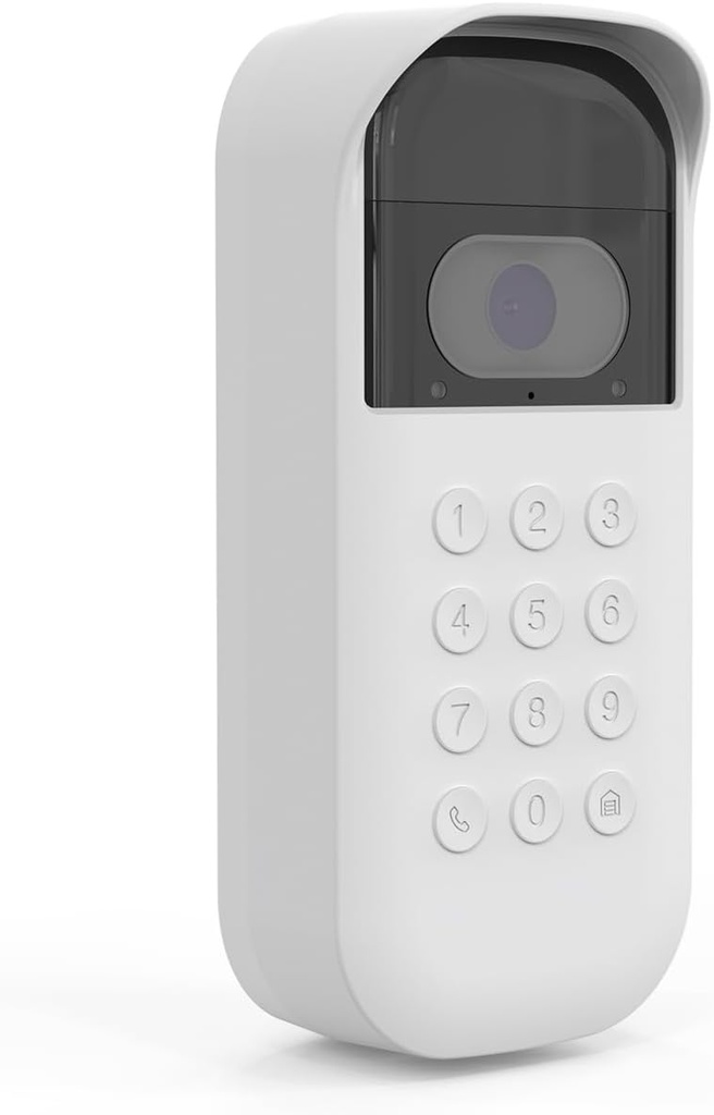 Silicone Cover for myQ Smart Garage Video Keypad (White, Right)