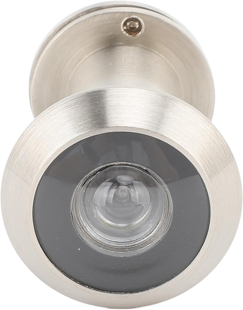 Door Viewer Versatile AntiTheft Door Viewer Peephole Easy Installation Black 200° Wide Angle with 360 Degree Coverage for Homes (Silver)