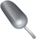 ABOOFAN 1Pc Zinc Alloy Food Shovel Ice Cube Scoop for Kitchen Use Silver Grain Shovel for Dried Fruits and Nuts