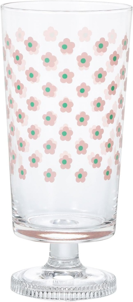 アデリア(ADERIA) Adelia Retro Tumbler Glass, Cherry Blossoms