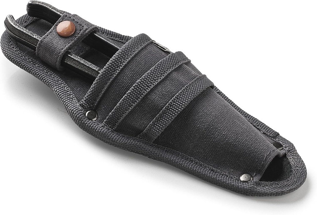 Barebones Pruner & Sheath - Vintage Inspired Japanese Design Pruners for Gardening - Multipurpose Pruning Shears with Canvas Sheath - Gardening Tools Made with Durable Steel