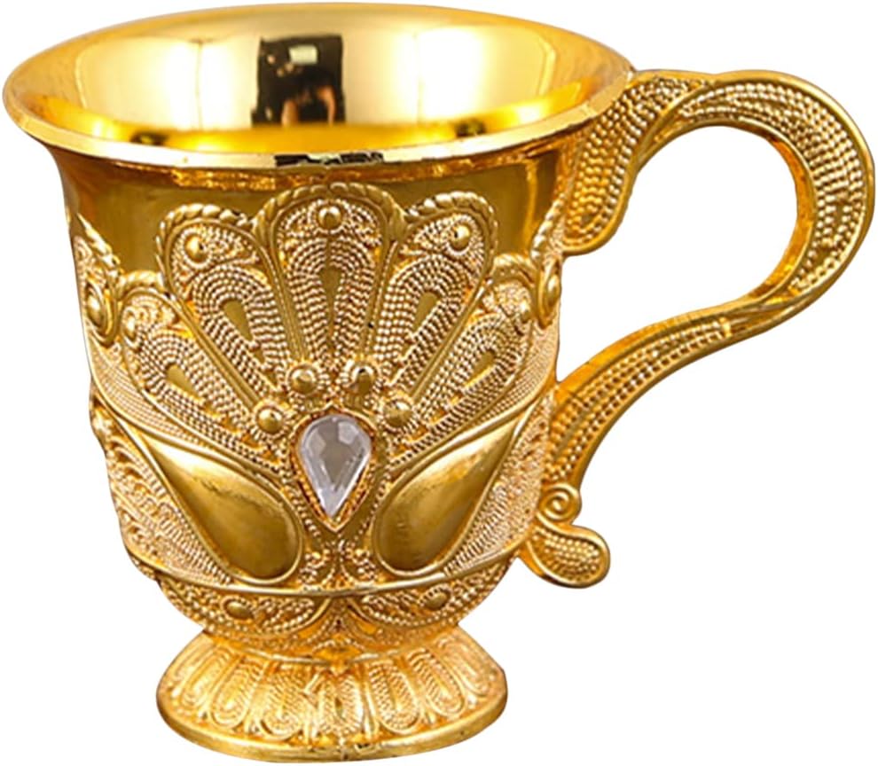 UPKOCH Wine Goblet Vintage Style Drinking Cup for Home Decor Smooth Edges and Elegant Wine Holder for Parties and Special Occasions