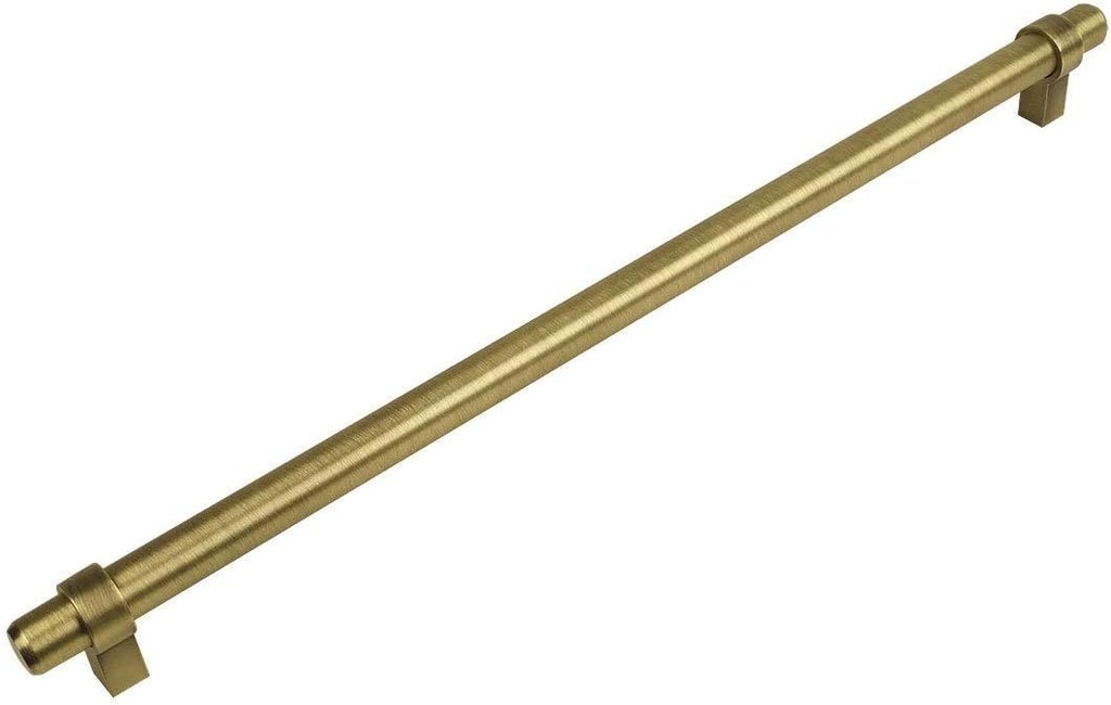 10 Pack - Cosmas 161-224BAB Brushed Antique Brass Cabinet Bar Handle Pull - 8-7/8" Inch (224mm) Hole Centers