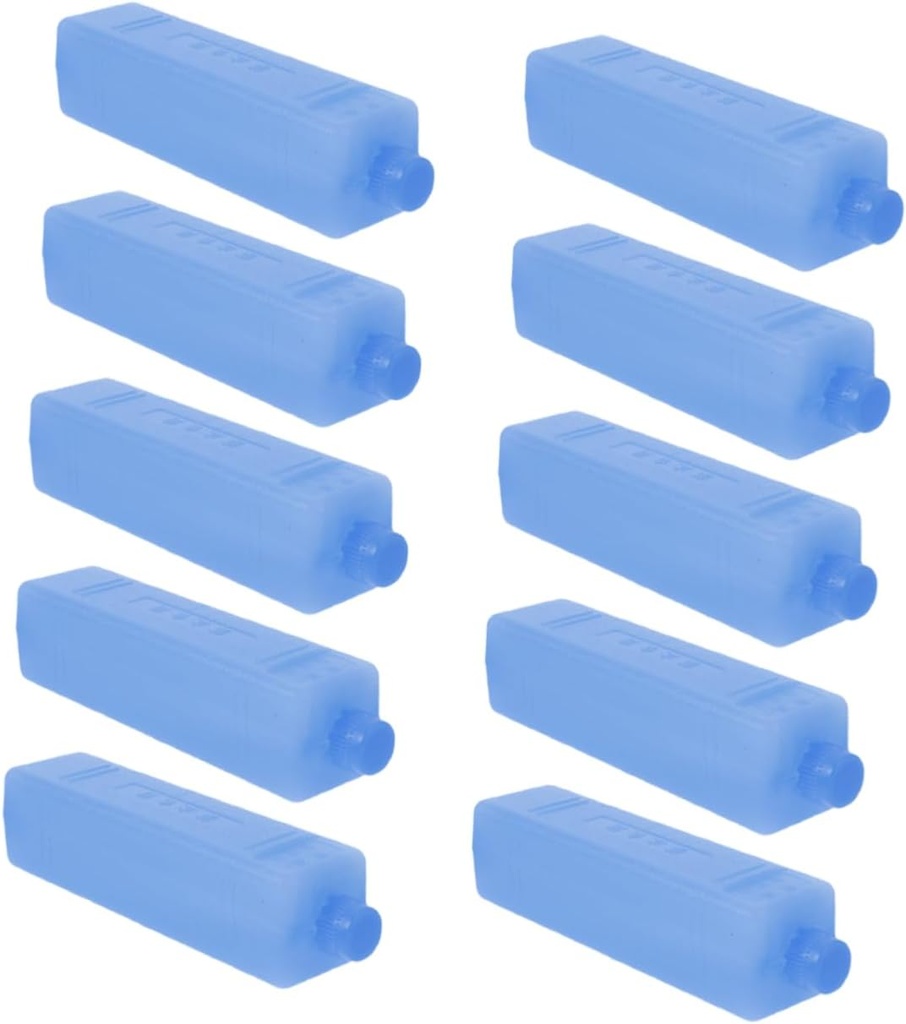 10pcs Reusable Ice Packs: Cooler 6.56" .45" - Multi-functional Freezer Packs For Lunch Boxes Travel And Cold Chain Transportation