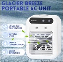 2025 Glacier Portable Air Conditioner Portable Evaporative Cooler Stay Chilling Cool This Summer Affordable Glacier Breeze AC Unit Glacier Breeze Portable Air Cooler Compact Energy Efficient