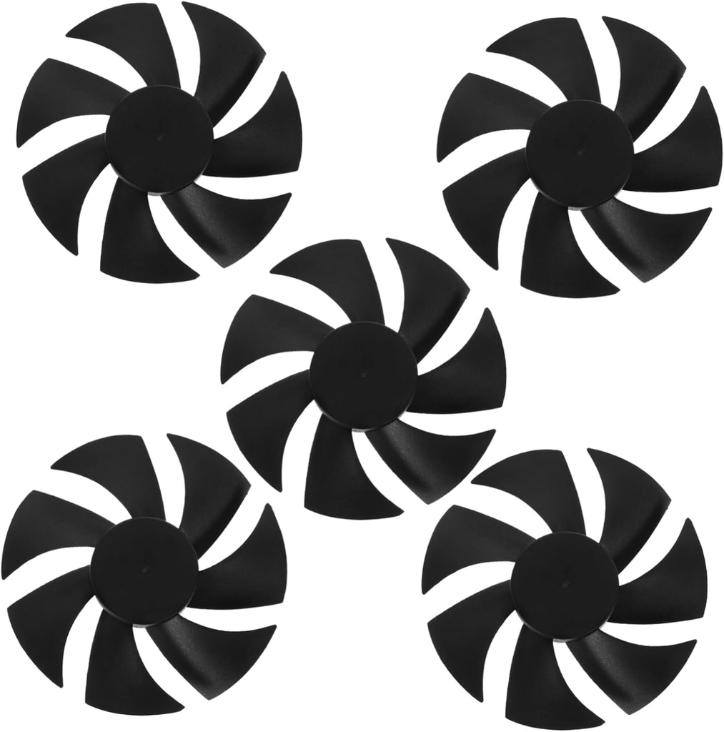 5pcs Replacement Fan for Conditioner Fan Low Noise Design for Office Home Outdoor