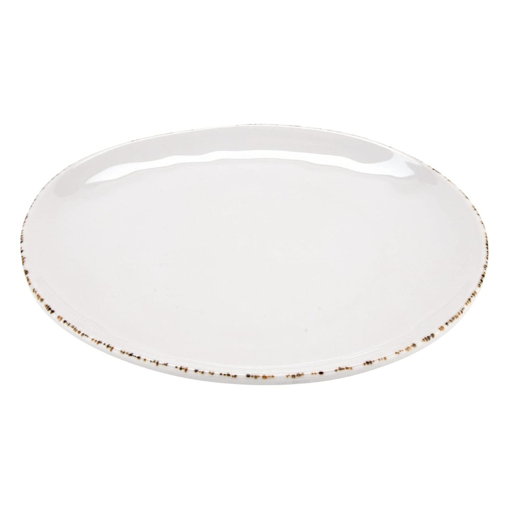 G.E.T. CS-10-UM Shatter-Proof Melamine Dinner Plate, 10.5", Urban Mill (Set of 12)