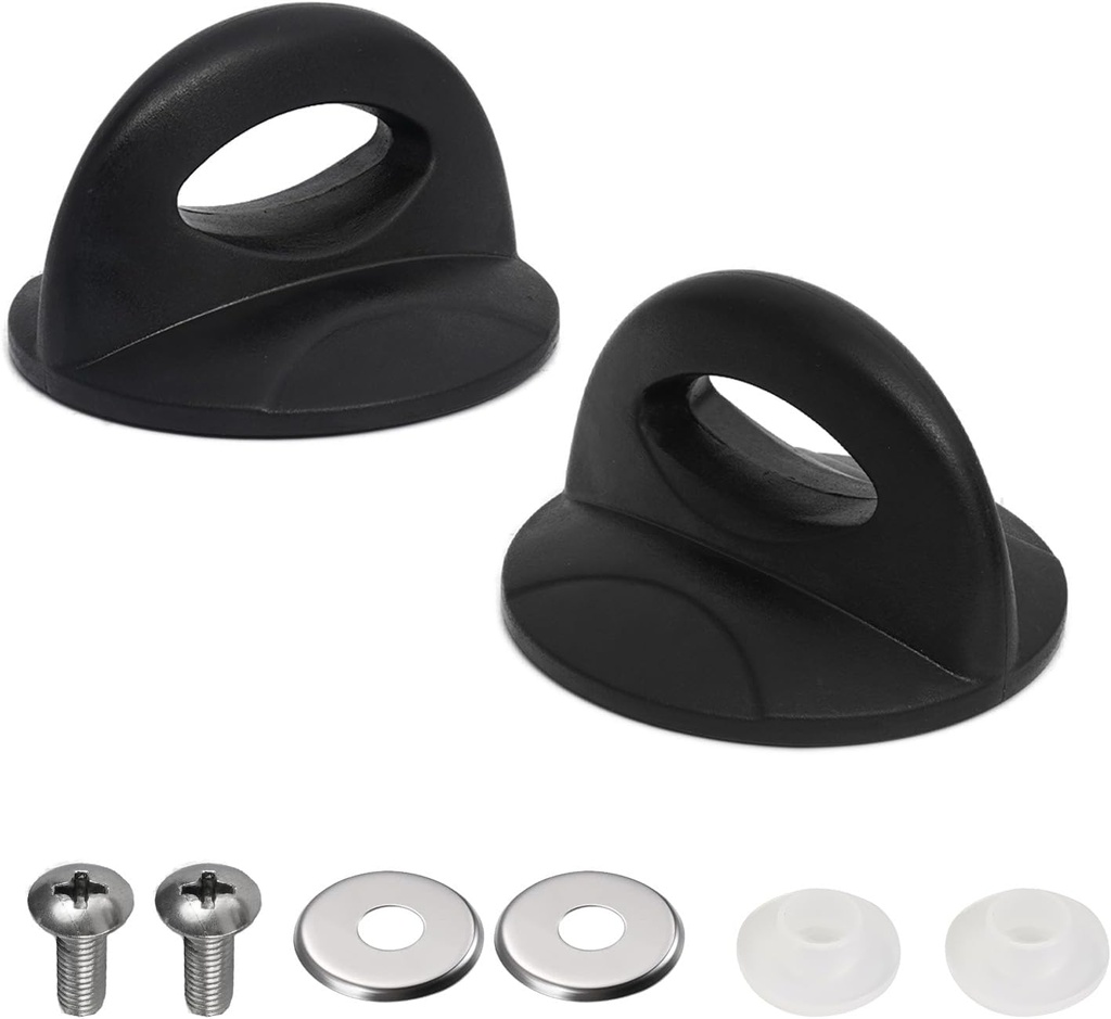 2Pcs Universal Pot Lid handle, Easy Grip Replacement Knob - Compatible with Glass, Steel, and Crockpot Lids - Heat Resistant, Accessories for Kitchen Cookware, Casseroles and Saucepans.
