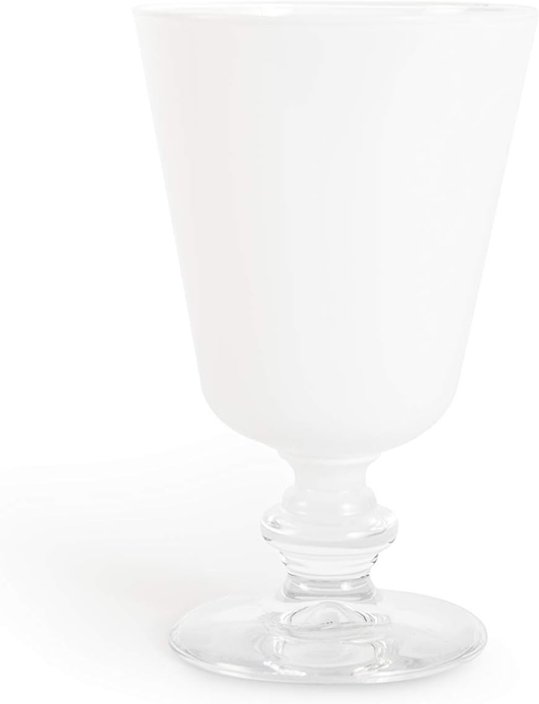 Set of 6 Noble White Goblets